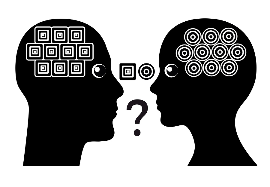 Men and women communicate differently because they think differently